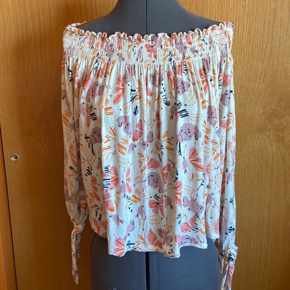 Free People Floral Top